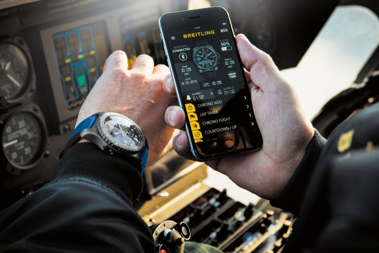 Breitling B55连接 -  SmartWatch55