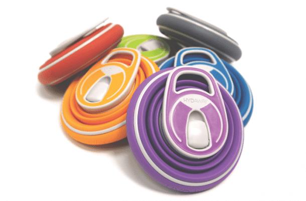 Hydaway水瓶折叠成圆盘6