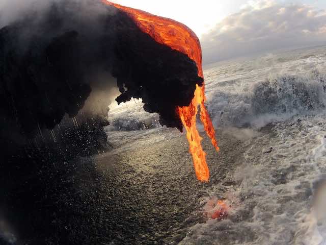 Lava Meets Ocean