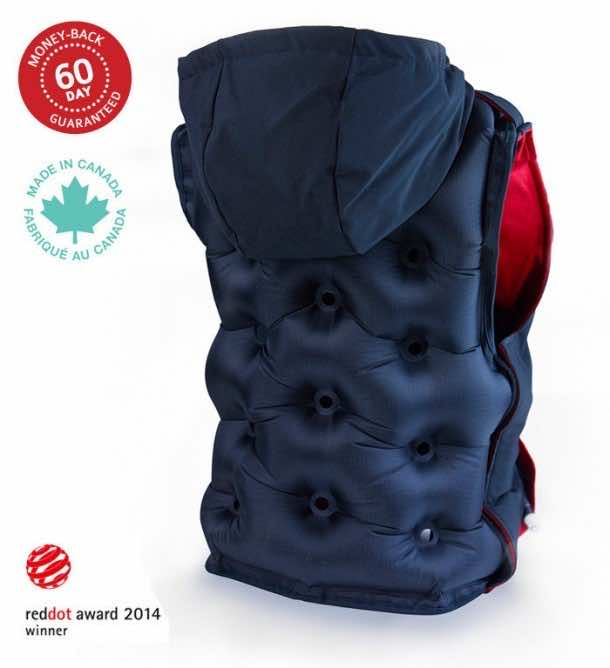 舒适的背心以创造性的方式解决焦虑