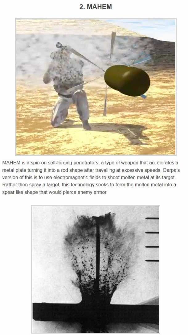 10种未来主义和致命武器