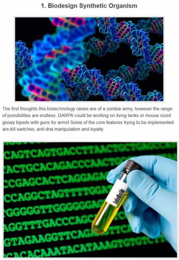 10种未来主义和致命武器