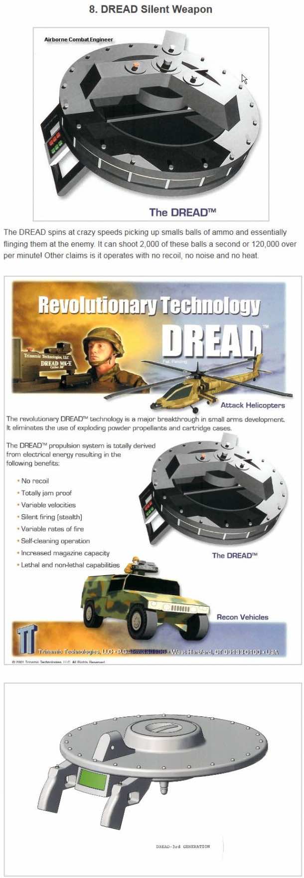 10种未来主义和致命武器