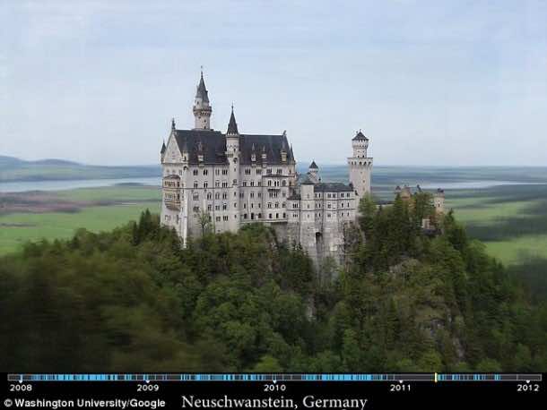 用社交媒体上的图片来展示地球的进化——谷歌再做一次