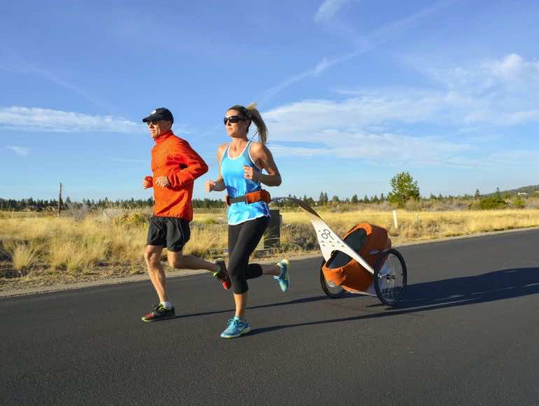 这是如何与年轻人去跑步