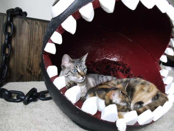 8号超级马里奥主题猫床