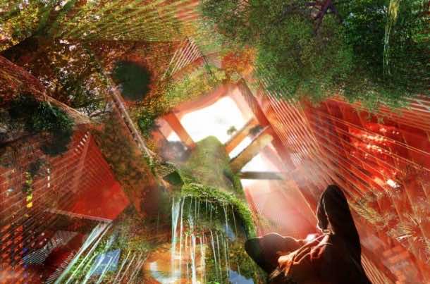 撒哈拉垂直城市概念