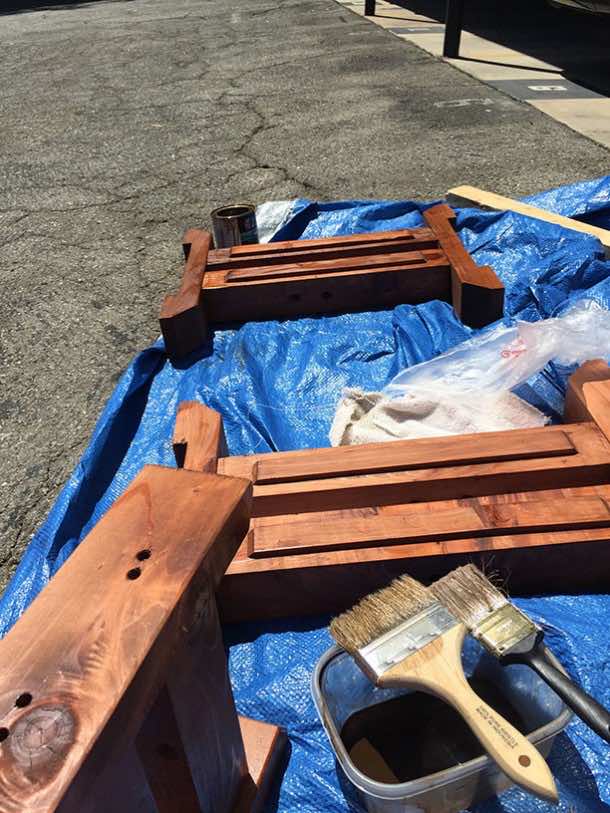 What To Do With A Giant Slab of Redwood 6