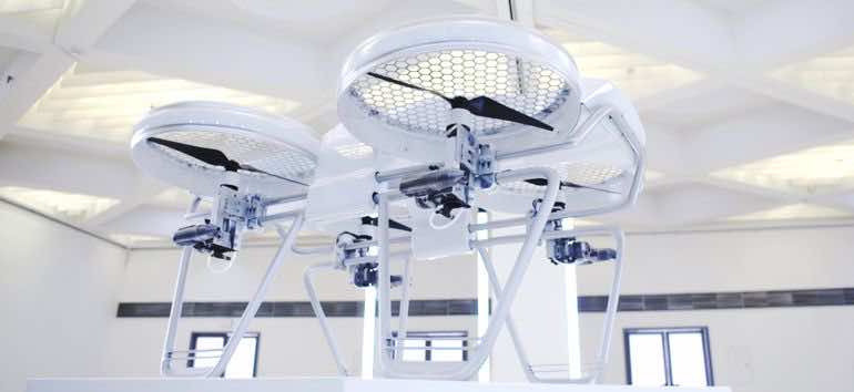 Yeair混合汽油和电四轴飞行器8