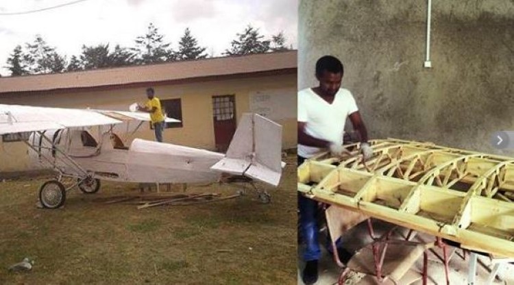 埃塞俄比亚人的DIY飞机