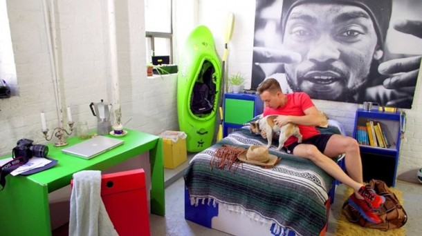 30分钟内弹出室内纸板卧室2