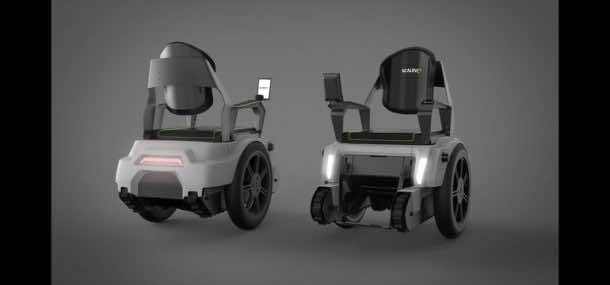 Scalevo轮椅可以爬楼梯3