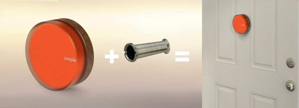 窥视孔无线摄像头