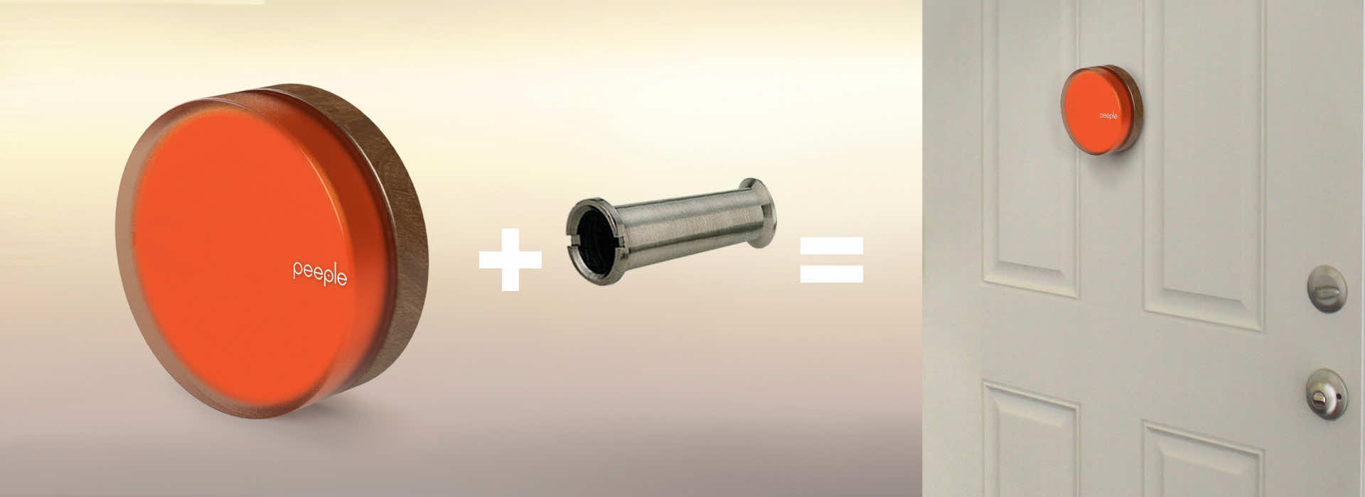 窥视孔wi - fi相机