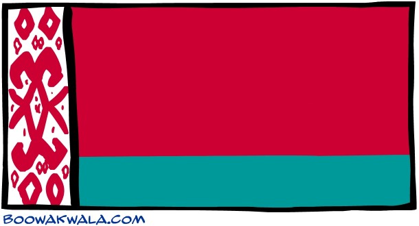 白俄罗斯国旗(三)