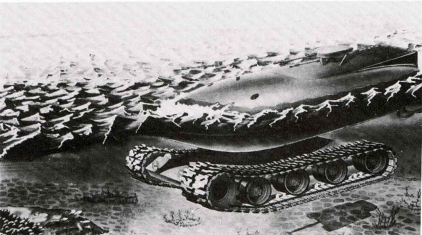 克莱斯勒TV-8是基于核概念坦克2