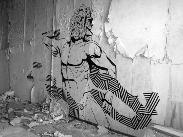 这位艺术家将无聊的表面变成了惊人的艺术3