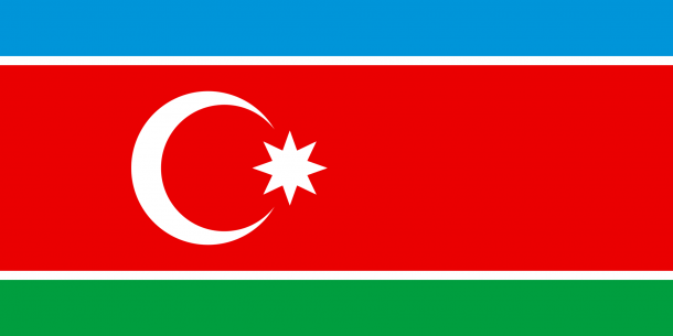 阿塞拜疆国旗(15面)
