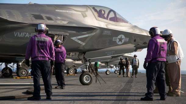 F-35B Lightning II正在行动2