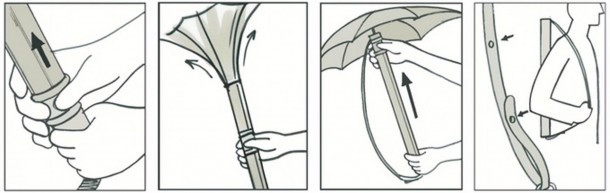 RainBender雨伞防止雨后洪水6