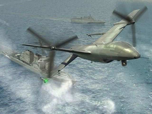 新的美军无人机可以在任何地方降落