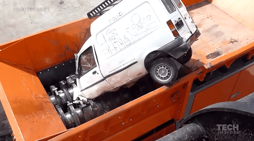 这就是汽车打破的方式