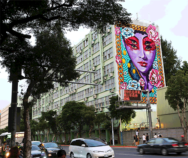 动画街头艺术正在发展