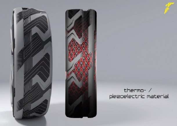 固特异的新轮胎设计为你的电动汽车充电