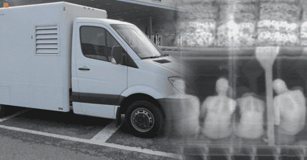 纽约警察局的x光车可以看到你的家里