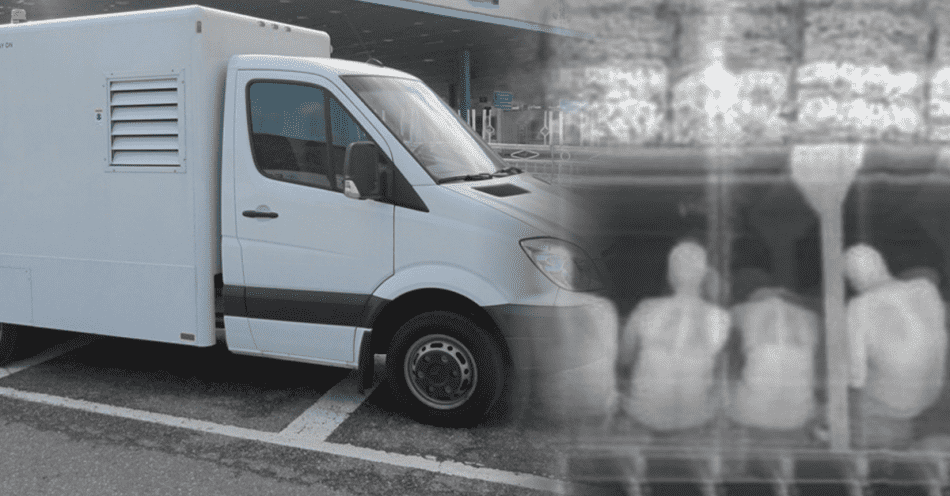 纽约警察局的x光车可以看到你的家里