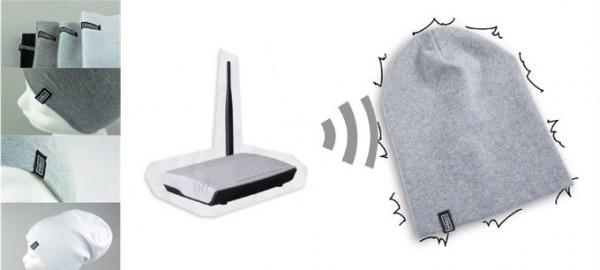 Shield服装的头饰可保护您免受电磁波的侵害3