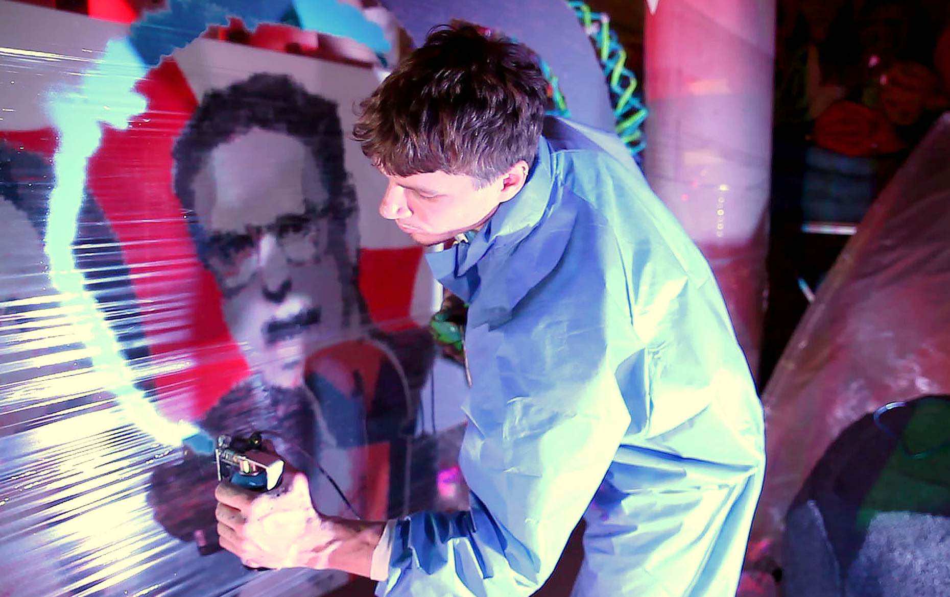 喷绘打印机将使每个人都成为涂鸦艺术家