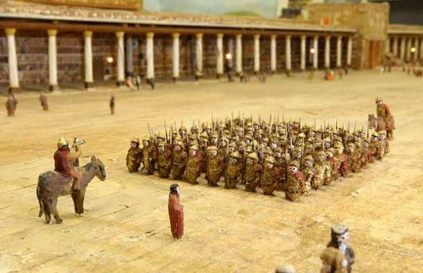 这个农民花了30年的时间来建立这一模型的希律寺庙6