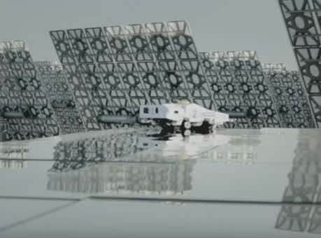 清除太阳能电池板上的灰尘，