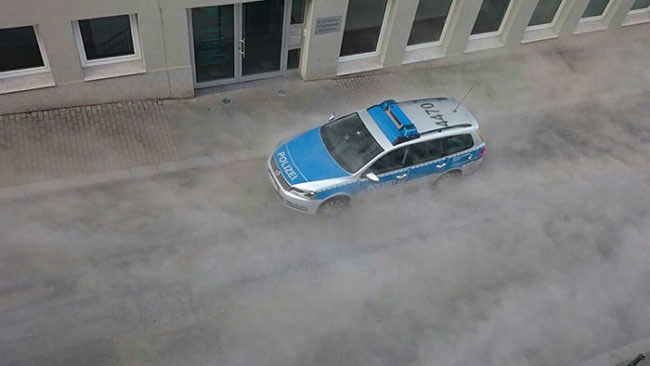 卡车载有二氧化碳德国城市5