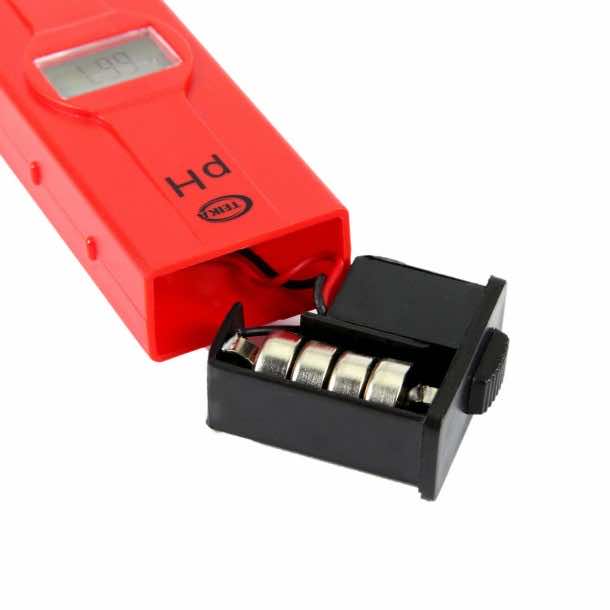 teika的口袋尺寸pH仪表