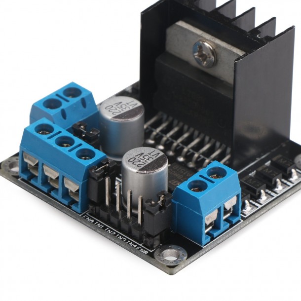 DROK®L298N电机驱动控制器板