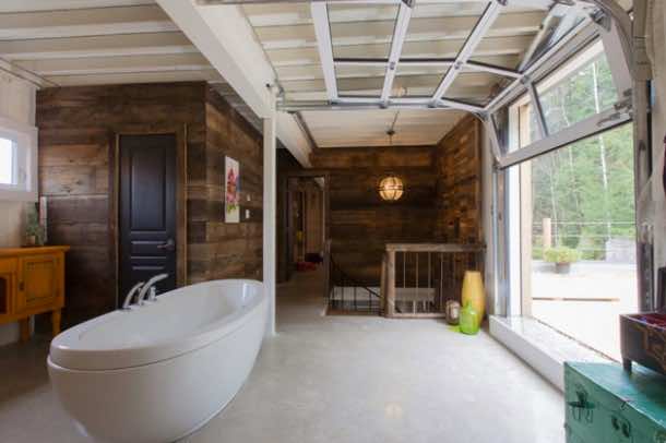 加拿大妇女建立了一个梦想的房子使用集装箱6