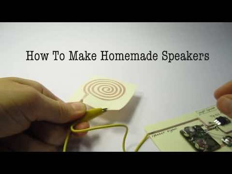 DIY纸喇叭,可以使用铜导线3