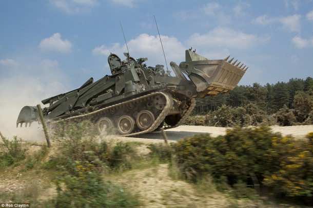 梗是未来的坦克和英国军队拥有它3