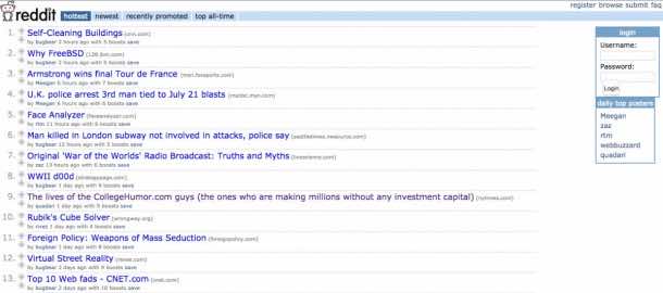 这是25个最受欢迎的网站看起来像当他们成为功能23