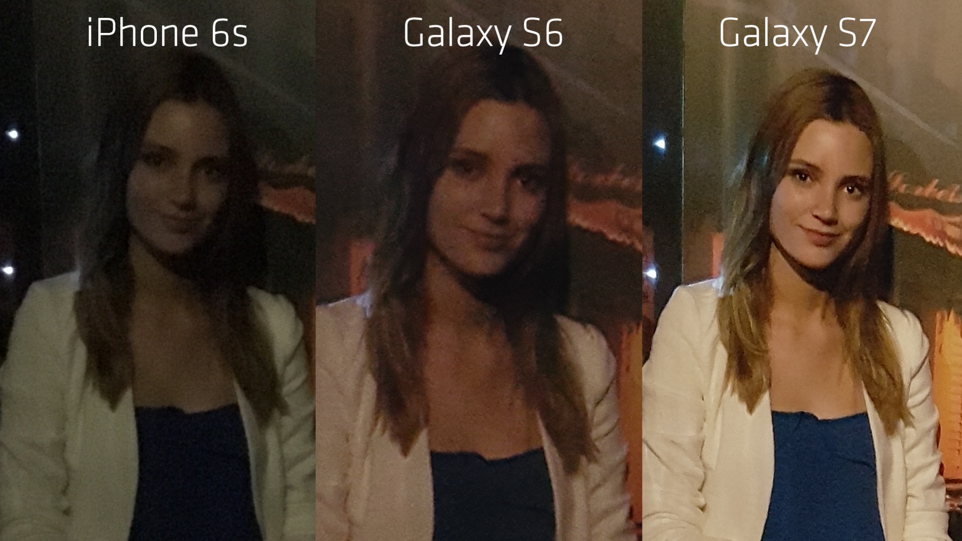 三星galaxy-s7相机的效果很暗