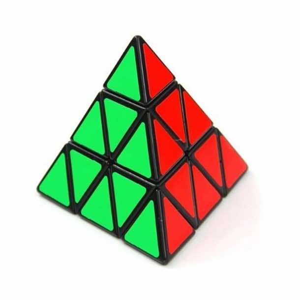 Shengshou Pyraminx speedcubing黑色拼图rubik的立方体难题