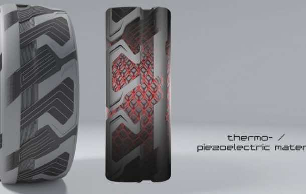 固特异正在开发能发电的轮胎