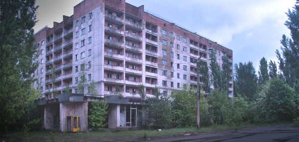 来自切尔诺贝利普里皮亚季的明信片