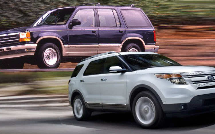 豪华轿车comparson现在,然后