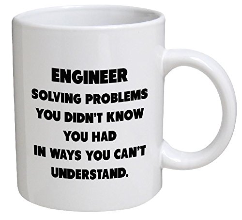 有趣的杯子 - 工程师。解决问题