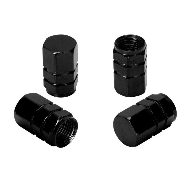 TOOGOO (R) 4个人电脑铝车轮钢圈轮胎干空气阀