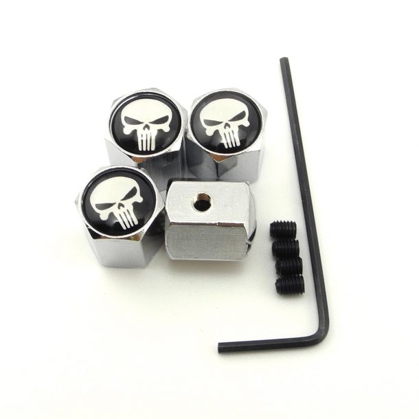 iDoood经典头骨防盗Chrome汽车轮