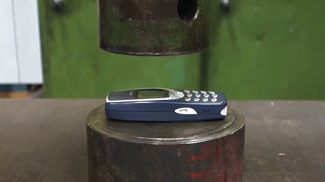 液压机破坏东西